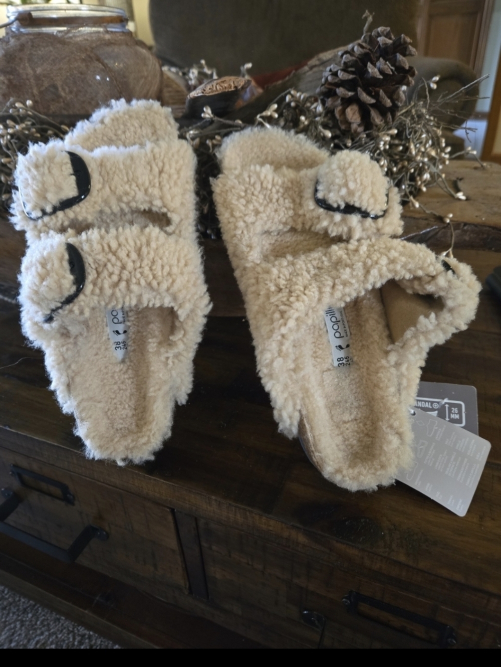 Teddy Birkenstock Arizona / Sz 38